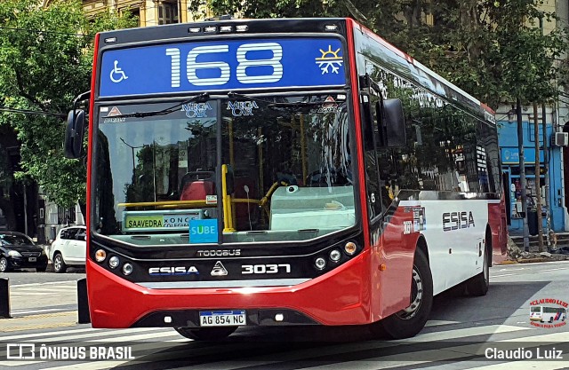 ESISA - Expreso San Isidro 3037 na cidade de Ciudad Autónoma de Buenos Aires, Argentina, por Claudio Luiz. Número da foto: #12803651.