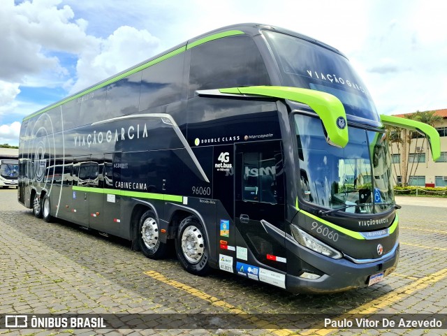 Viação Garcia 96060 na cidade de Franca, São Paulo, Brasil, por Paulo Vitor De Azevedo. Número da foto: #12803162.