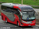 Empresa de Ônibus Pássaro Marron 5521 na cidade de Aparecida, São Paulo, Brasil, por Luiz Krolman. Número da foto: #12803783.