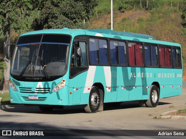 Almeida & Mendes Fretamento e Locações 2040 na cidade de São Domingos do Prata, Minas Gerais, Brasil, por Adrian Sena. Número da foto: #12848881.