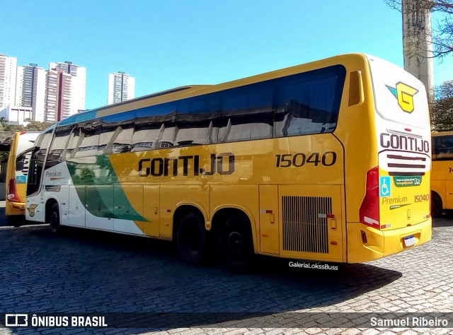 Empresa Gontijo de Transportes 15040 na cidade de Belo Horizonte, Minas Gerais, Brasil, por Samuel Ribeiro. Número da foto: #12849874.