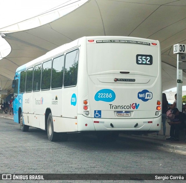 Nova Transporte 22288 na cidade de Vila Velha, Espírito Santo, Brasil, por Sergio Corrêa. Número da foto: #12849474.