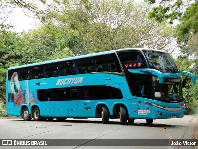 Eucatur - Empresa União Cascavel de Transportes e Turismo 5810 na cidade de São Paulo, São Paulo, Brasil, por João Victor. Número da foto: #12850198.