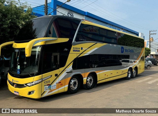 Voe Destak 4305 na cidade de Ariquemes, Rondônia, Brasil, por Matheus Duarte Souza. Número da foto: #12850621.