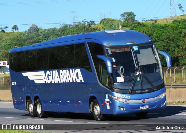 Viação Águia Branca 32730 na cidade de Aparecida, São Paulo, Brasil, por Adailton Cruz. Número da foto: #12849942.