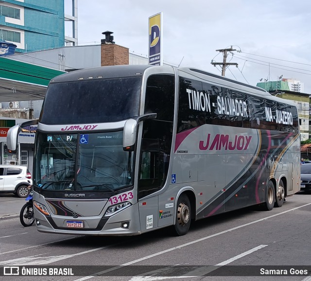 Viação Jam Joy 13123 na cidade de Belém, Pará, Brasil, por Samara Goes. Número da foto: #12847949.