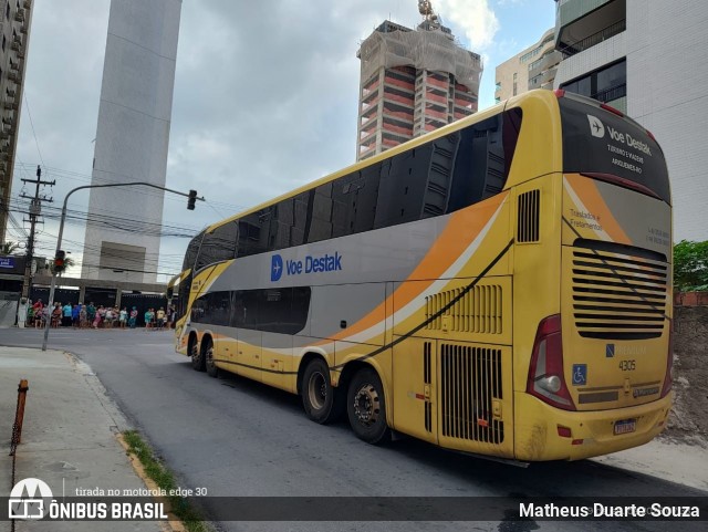 Voe Destak 4305 na cidade de Ariquemes, Rondônia, Brasil, por Matheus Duarte Souza. Número da foto: #12850614.