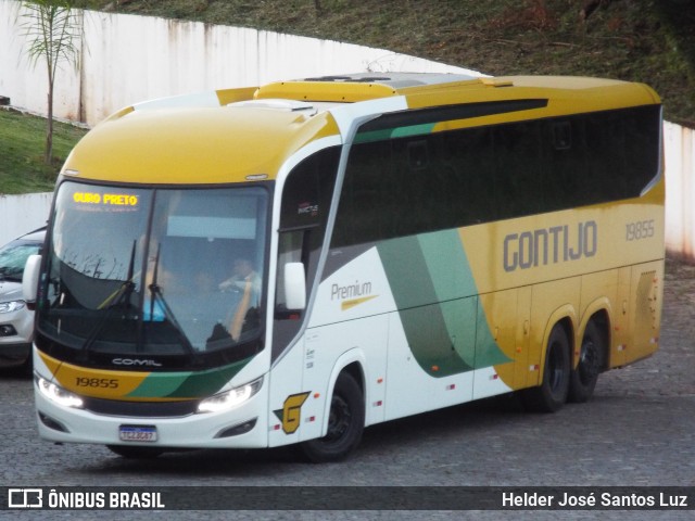 Empresa Gontijo de Transportes 19855 na cidade de Ouro Preto, Minas Gerais, Brasil, por Helder José Santos Luz. Número da foto: #12849247.