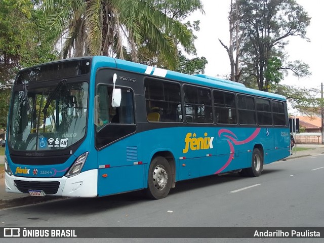 Expresso Fênix Caraguatatuba 25344 na cidade de Caraguatatuba, São Paulo, Brasil, por Andarilho Paulista. Número da foto: #12849726.