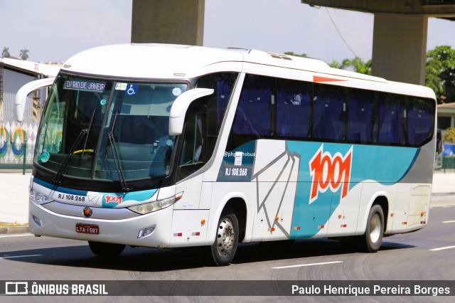 Auto Viação 1001 RJ 108.268 na cidade de Rio de Janeiro, Rio de Janeiro, Brasil, por Paulo Henrique Pereira Borges. Número da foto: #12848580.