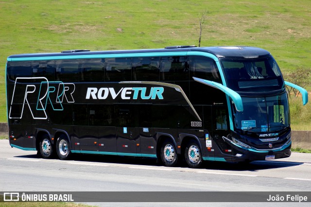 Rovetur Turismo 3800 na cidade de Lorena, São Paulo, Brasil, por João Felipe. Número da foto: #12848797.
