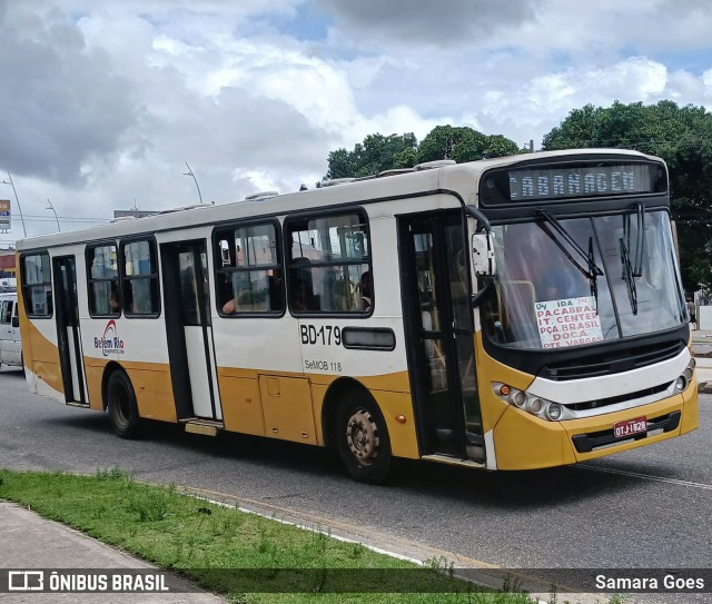 Belém Rio Transportes BD-179 na cidade de Belém, Pará, Brasil, por Samara Goes. Número da foto: #12848023.