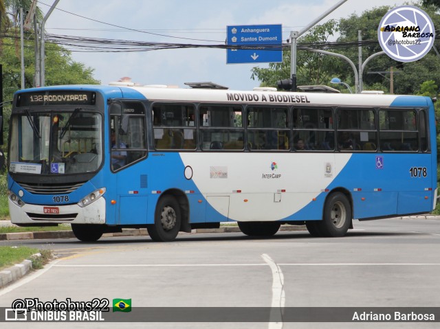 VB Transportes e Turismo 1078 na cidade de Campinas, São Paulo, Brasil, por Adriano Barbosa. Número da foto: #12849906.