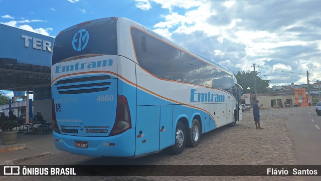 Emtram 4860 na cidade de Barra da Estiva, Bahia, Brasil, por Flávio  Santos. Número da foto: #12850431.