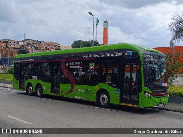 Viação Campo Belo 7 1044 na cidade de São Paulo, São Paulo, Brasil, por Diego Cardoso da Silva. Número da foto: #12850657.