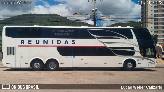 Reunidas Transportes Coletivos 31807 na cidade de Itapema, Santa Catarina, Brasil, por Lucas Weber Calizario. Número da foto: #12849853.