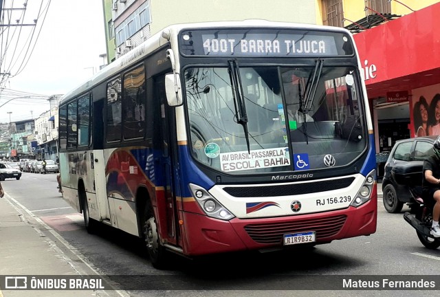 Transportadora Tinguá RJ 156.239 na cidade de Belford Roxo, Rio de Janeiro, Brasil, por Mateus Fernandes. Número da foto: #12848069.