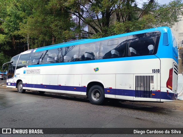 Viação Piracicabana 1510 na cidade de São Paulo, São Paulo, Brasil, por Diego Cardoso da Silva. Número da foto: #12850664.