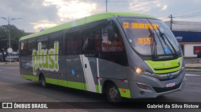 Transbus Cachoeirinha 2592 na cidade de Cachoeirinha, Rio Grande do Sul, Brasil, por Gabriel da Silva Ristow. Número da foto: #12848043.