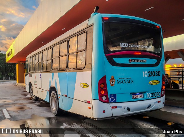 Vega Manaus Transporte 1021030 na cidade de Manaus, Amazonas, Brasil, por João Pbs. Número da foto: #12848112.