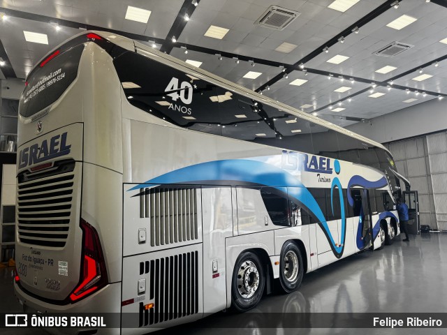 Israel Tur - Israel Transportadora Turística 2080 na cidade de Caxias do Sul, Rio Grande do Sul, Brasil, por Felipe Ribeiro. Número da foto: #12848959.