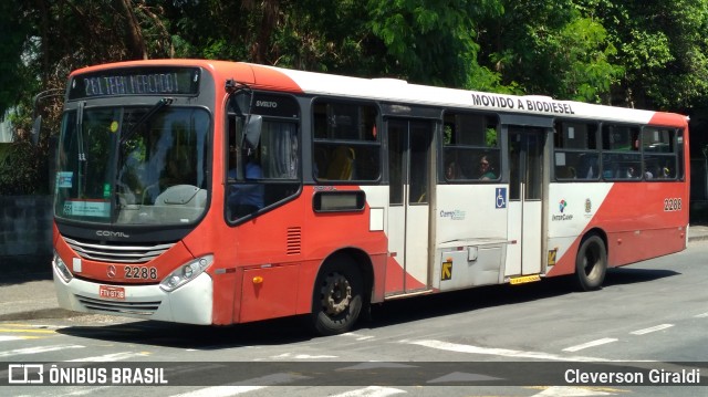 Expresso CampiBus 2288 na cidade de Campinas, São Paulo, Brasil, por Cleverson Giraldi. Número da foto: #12850169.