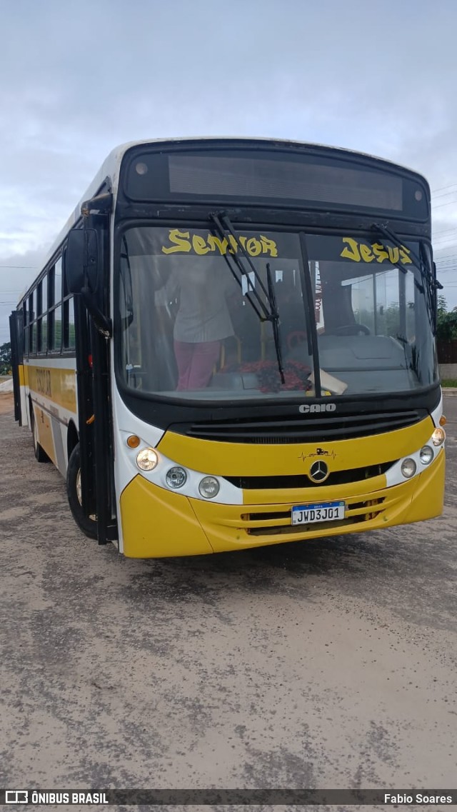 Ônibus Particulares JWD3J01 na cidade de Nova Timboteua, Pará, Brasil, por Fabio Soares. Número da foto: #12848435.