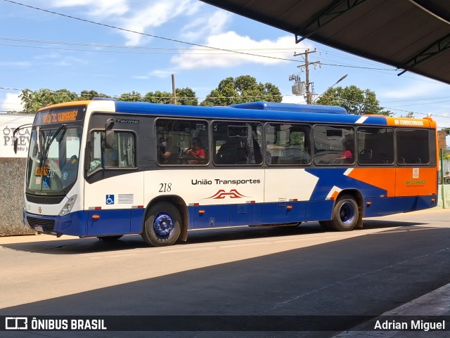 União Transportes 218 na cidade de Várzea Grande, Mato Grosso, Brasil, por Adrian Miguel. Número da foto: #12848740.