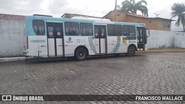 Auto Viação São José 12818 na cidade de Fortaleza, Ceará, Brasil, por FRANCISCO WALLACE. Número da foto: #12848260.