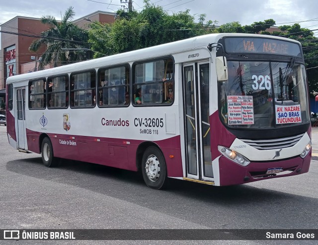 Viação Santa Rosa CV-32605 na cidade de Belém, Pará, Brasil, por Samara Goes. Número da foto: #12847955.