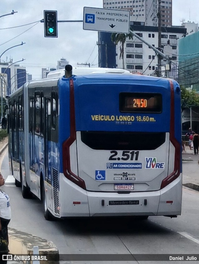 Mobibrasil São Lourenço >>> Mobi-PE 2.511 na cidade de Recife, Pernambuco, Brasil, por Daniel  Julio. Número da foto: #12849236.