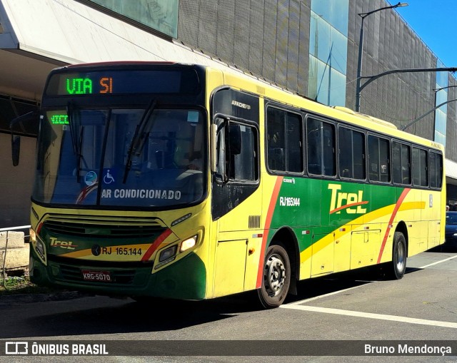 TREL - Transturismo Rei RJ 165.144 na cidade de Rio de Janeiro, Rio de Janeiro, Brasil, por Bruno Mendonça. Número da foto: #12850134.
