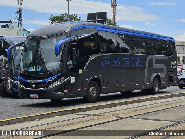 Fácil Transportes e Turismo RJ 140.009 na cidade de Rio de Janeiro, Rio de Janeiro, Brasil, por Cleiton Linhares. Número da foto: #12849024.