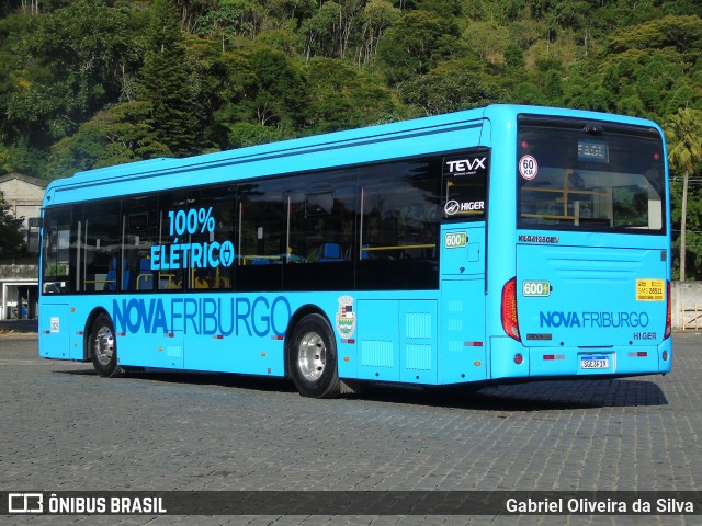 FAOL - Friburgo Auto Ônibus 600 na cidade de Nova Friburgo, Rio de Janeiro, Brasil, por Gabriel Oliveira da Silva. Número da foto: #12849766.