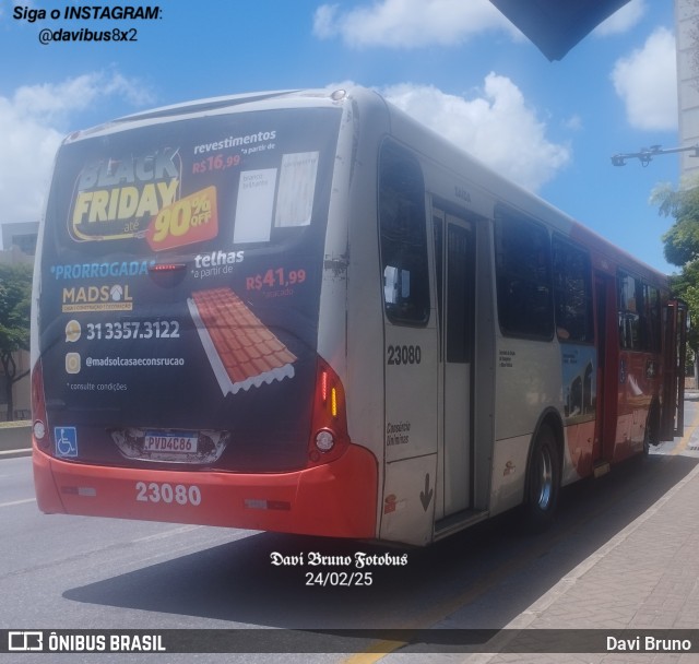 Laguna Auto Ônibus 23080 na cidade de Belo Horizonte, Minas Gerais, Brasil, por Davi Bruno. Número da foto: #12849611.