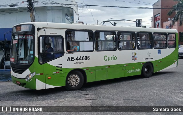 Transurb AE-44606 na cidade de Belém, Pará, Brasil, por Samara Goes. Número da foto: #12847992.