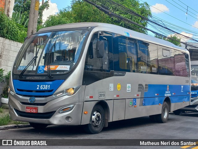 Transcooper > Norte Buss 2 6381 na cidade de São Paulo, São Paulo, Brasil, por Matheus Neri dos Santos. Número da foto: #12849485.