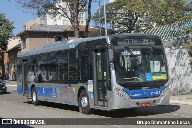 Sambaíba Transportes Urbanos 2 1331 na cidade de São Paulo, São Paulo, Brasil, por Grupo Diamantino Lucas. Número da foto: #12849447.