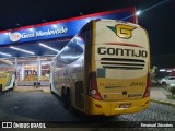 Empresa Gontijo de Transportes 21460 na cidade de João Monlevade, Minas Gerais, Brasil, por Emanuel Sócrates. Número da foto: #12848397.