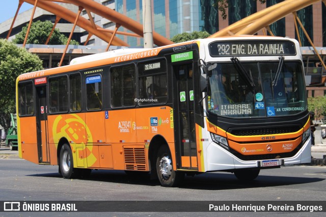 Empresa de Transportes Braso Lisboa A29041 na cidade de Rio de Janeiro, Rio de Janeiro, Brasil, por Paulo Henrique Pereira Borges. Número da foto: #12875941.