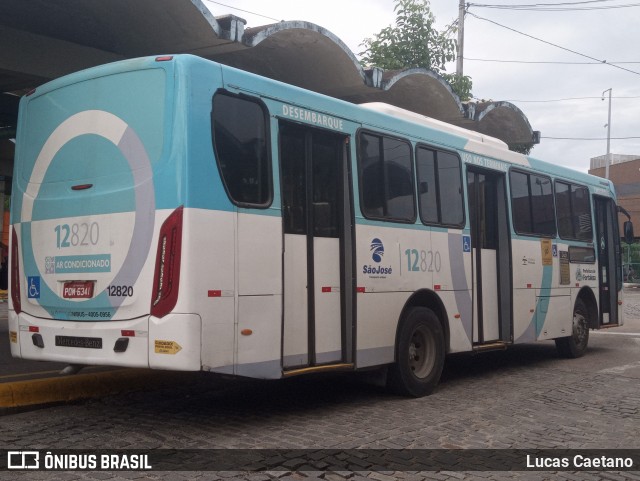 Auto Viação São José 12820 na cidade de Fortaleza, Ceará, Brasil, por Lucas Caetano. Número da foto: #12873879.
