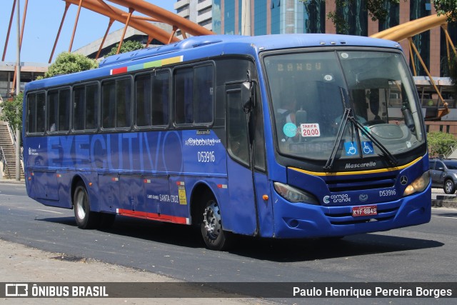 Transportes Campo Grande D53916 na cidade de Rio de Janeiro, Rio de Janeiro, Brasil, por Paulo Henrique Pereira Borges. Número da foto: #12875990.