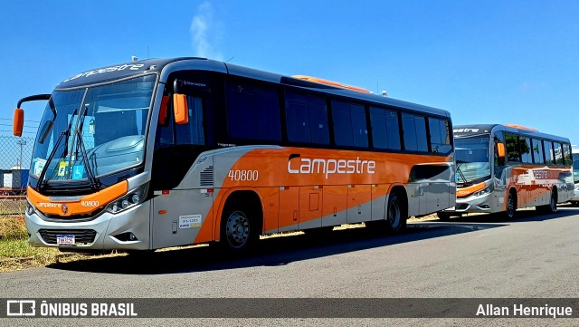 Viação Campestre 40800 na cidade de Paulínia, São Paulo, Brasil, por Allan Henrique. Número da foto: #12875247.