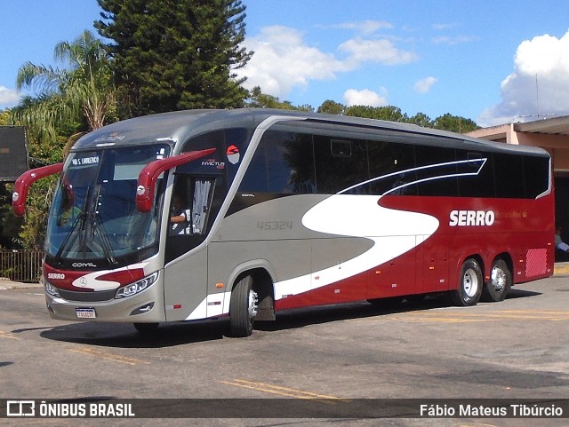 Viação Serro 45324 na cidade de Três Corações, Minas Gerais, Brasil, por Fábio Mateus Tibúrcio. Número da foto: #12876241.