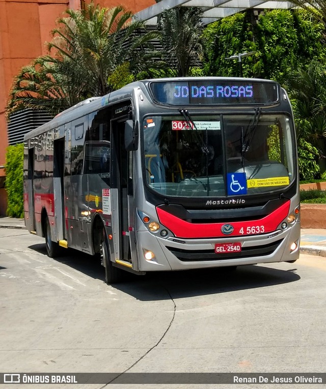 Allibus Transportes 4 5633 na cidade de São Paulo, São Paulo, Brasil, por Renan De Jesus Oliveira. Número da foto: #12874093.