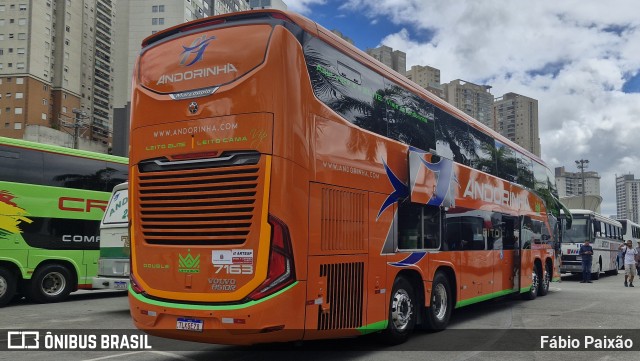 Empresa de Transportes Andorinha 7163 na cidade de Barueri, São Paulo, Brasil, por Fábio Paixão. Número da foto: #12874072.