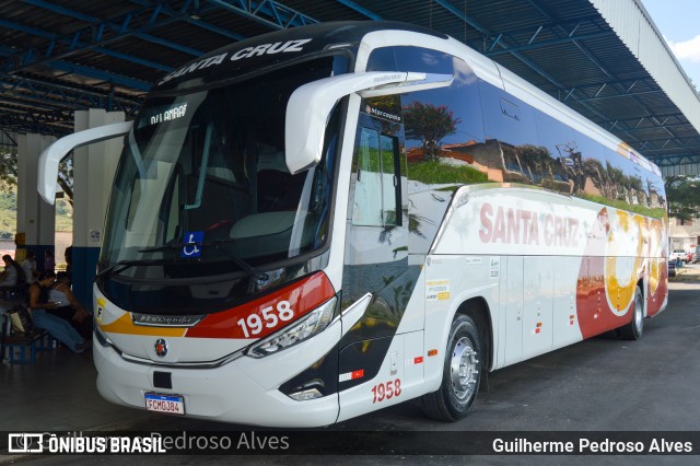 Viação Santa Cruz 1958 na cidade de Lambari, Minas Gerais, Brasil, por Guilherme Pedroso Alves. Número da foto: #12873757.