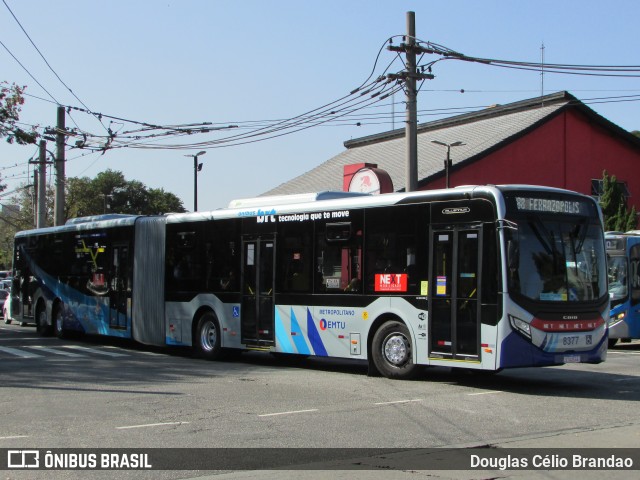 Next Mobilidade - ABC Sistema de Transporte 8377 na cidade de São Paulo, São Paulo, Brasil, por Douglas Célio Brandao. Número da foto: #12875971.