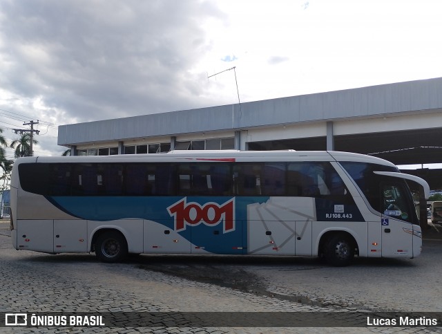 Auto Viação 1001 RJ 108.443 na cidade de Campos dos Goytacazes, Rio de Janeiro, Brasil, por Lucas Martins. Número da foto: #12873871.