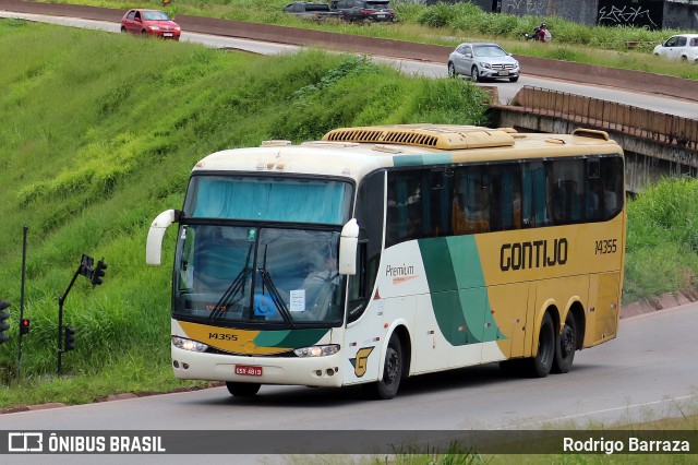 Empresa Gontijo de Transportes 14355 na cidade de Belo Horizonte, Minas Gerais, Brasil, por Rodrigo Barraza. Número da foto: #12874841.